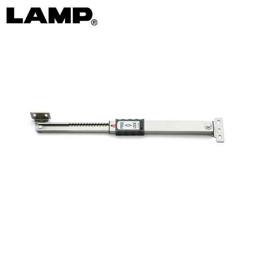 LAMP蓝普柜门不锈钢多级锁定支撑家具厨柜门滑动解锁撑杆L-FS350A