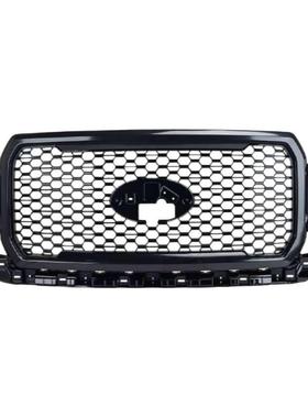 适用福特2018猛禽F-150 中网 保险杠中网 黑色 JL3Z-8200-SF