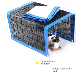 带支架的遮阳网农村庭院植物多肉遮阳篷遮阳花架阳台温室支架防雨