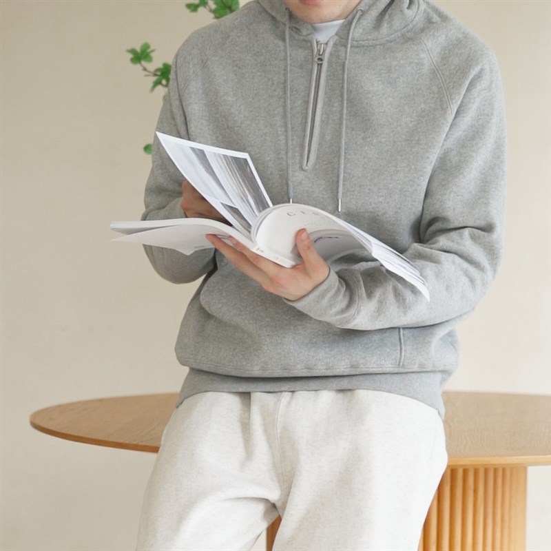 复古460g重磅纯棉半拉链宽松加绒连帽卫衣休闲百搭纯色男女上衣冬