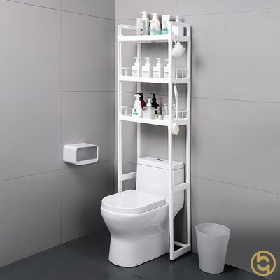 马桶置物架落地卫生间高档上方架子厕所后空隙坐便器上的收纳架
