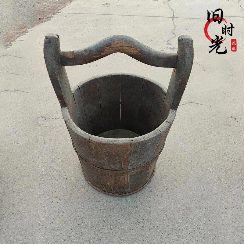 民俗老物件木棒槌农村旧货洗衣工具老棒槌民宿影视道具装饰摆件