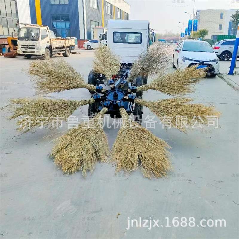 绑扫把4把扫把扫路机 折叠扫把风火轮扫地车厂家认购金