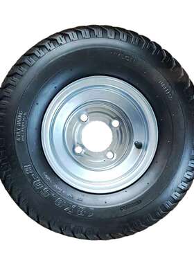 ATV无内胎 18x9.50-8拖车移动器卡丁车车场推车轮胎轮辋总成