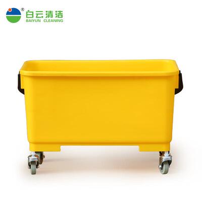 白云AF08401清洁户外桶A拖把桶挤水压水桶带轮移动榨水车清洁