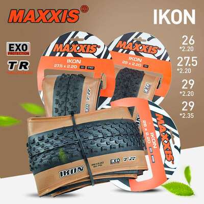 玛吉斯外胎IKON-M319 27.5/29*2.2 黄边折叠 EXO TR 防刺真空外胎