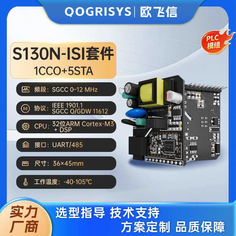 PLC电力线载波模块 测试套件 电源一体化 1拖4自动组网有电即通