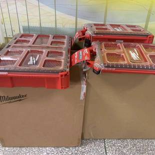 milwaukee美沃奇packout工具箱工业级多功能五金家用收纳盒堆叠式