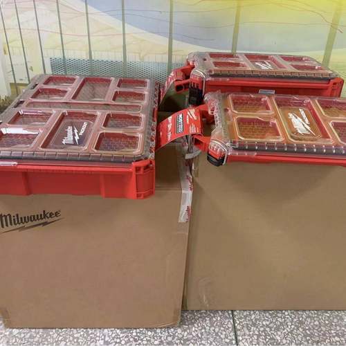 milwaukee美沃奇packout工具箱工业级多功能五金家用收纳盒堆叠式