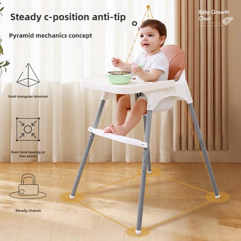 婴儿餐桌椅吃饭家用便携式宝宝餐椅儿童饭桌凳子座椅多功能成长椅