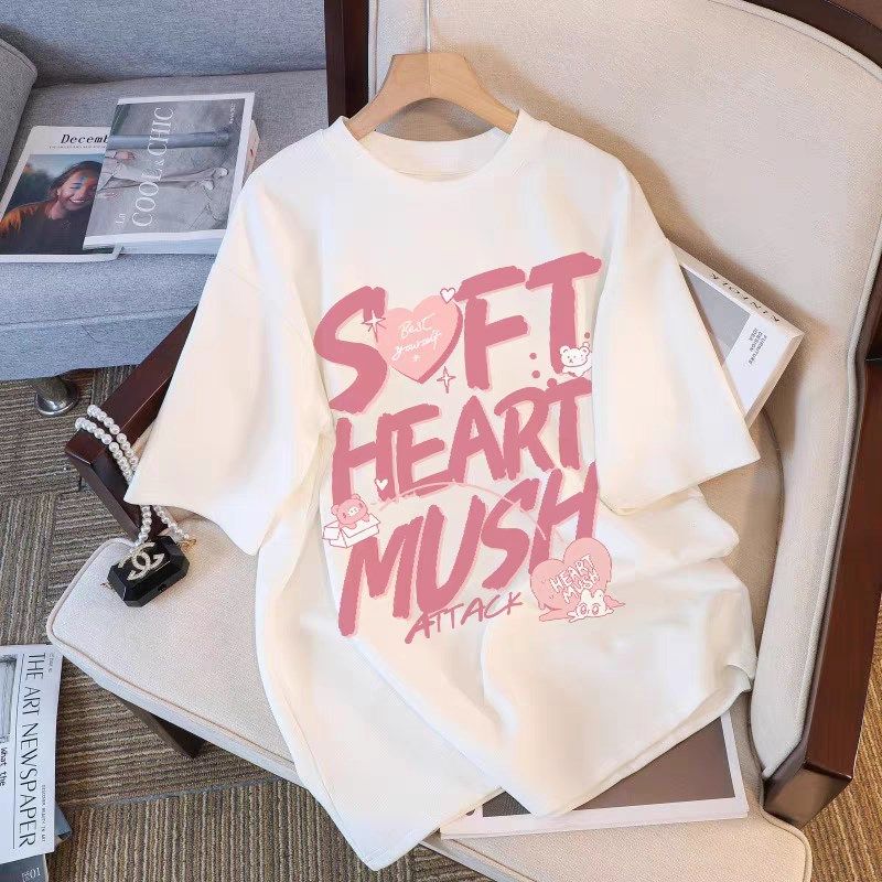 女童白色纯棉短袖t恤2025夏季新款童装儿童宽松上衣女孩衣服夏装,童装/婴儿装/亲子装,T恤,淘宝优惠券,粉丝福利购,淘宝优惠卷