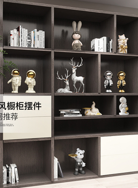 简约现代酒柜装饰小摆件轻奢高档家居饰品客厅办公室桌面创意摆设