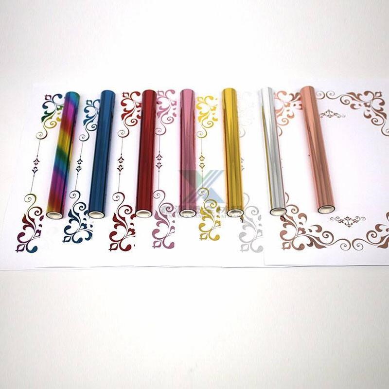 DI烫Y金纸手工 A4烫金纸 5米过塑塑封机用碳粉转印膜 可加工定制