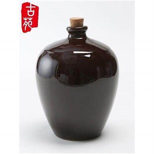 123510斤装陶瓷酒坛土陶酒罐子窖藏密封装白黄红酒配木塞空瓶酒瓶