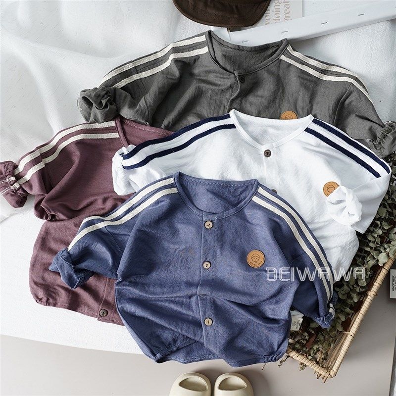 夏季薄款儿童宝宝凉感冰丝棉外套 男女婴童圆领系扣开衫防晒服,童装/婴儿装/亲子装,普通外套,淘宝优惠券,粉丝福利购,淘宝优惠卷