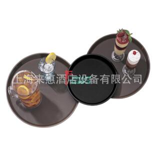 CAMBRO PT1600-167 16＂圆形防滑托盘(棕色)