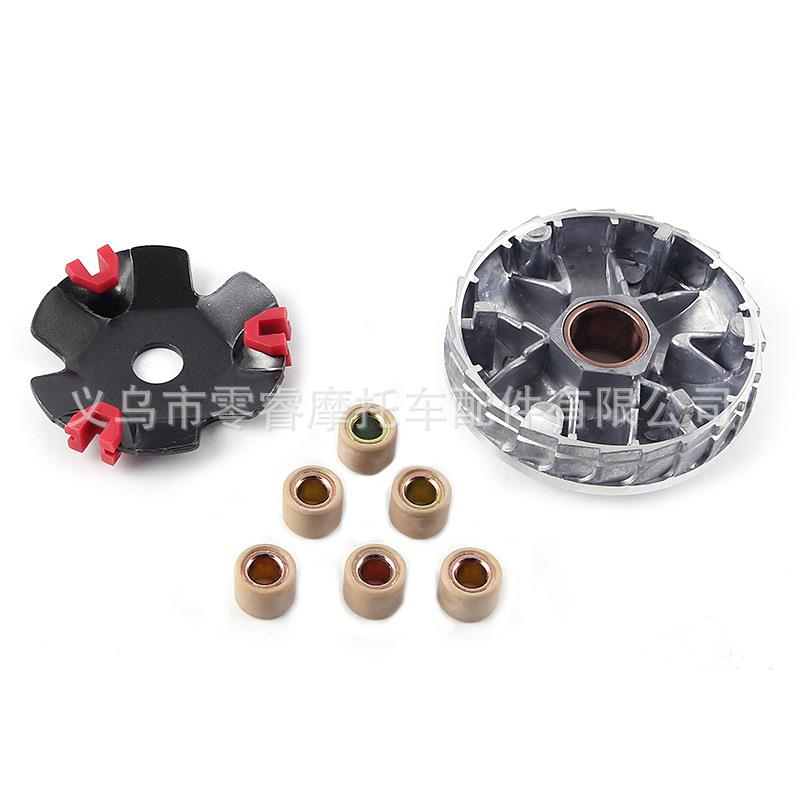 踏板车GY6 50 150 125普利盘驱动盘普利珠滑动盘斜板前驱动离合器