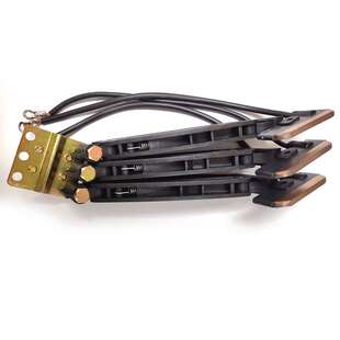 销售 4P 100A勤工 铜体滑触线集电器  勤工滑触线 安全电轨