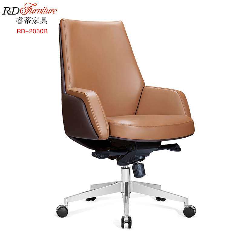 办公家具皮椅 休闲简约带头枕办公椅 大班椅 可躺升降旋转老板椅