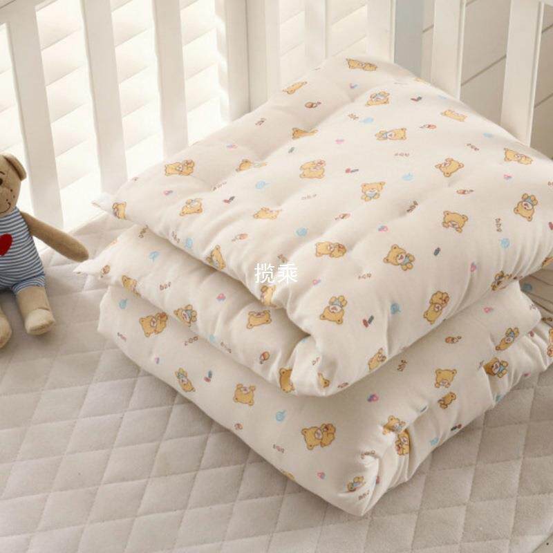 纯手工儿童棉花被子被芯婴儿抱被垫被幼儿园被褥子午睡被小薄被子