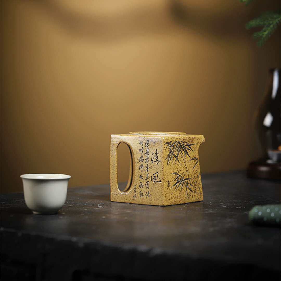 阳羡四方 宜兴紫砂壶原矿段泥高温还原烧精美紫砂茶壶产地直销