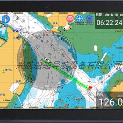 黑避碰北匣子显示SAI终端XN斗触摸屏多功能船用60