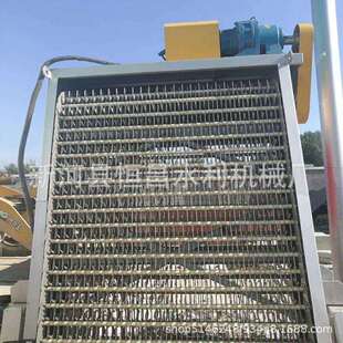 回转式清污机输送机拦污栅螺旋压榨式输送机恒昌牌信号齐全