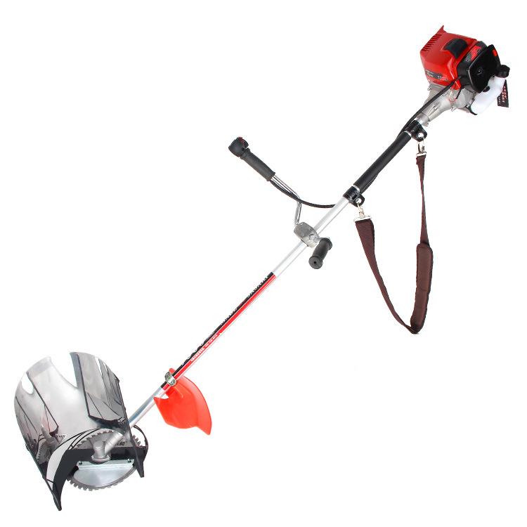 佐崎牌两冲程ZQA3斜侧挂式割草机割灌机砍草开荒Brush cutter