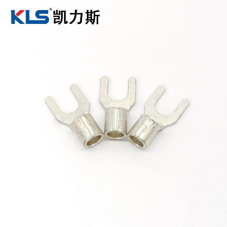 SNB1.25-3.2-4-5-6 接线端子紫铜焊 U型 叉形裸端头 SNB冷压端子