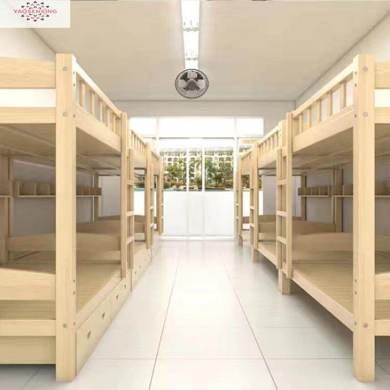 上下铺床二层学生宿舍上下铺床高低铺加厚加层床员工宿舍床上下床