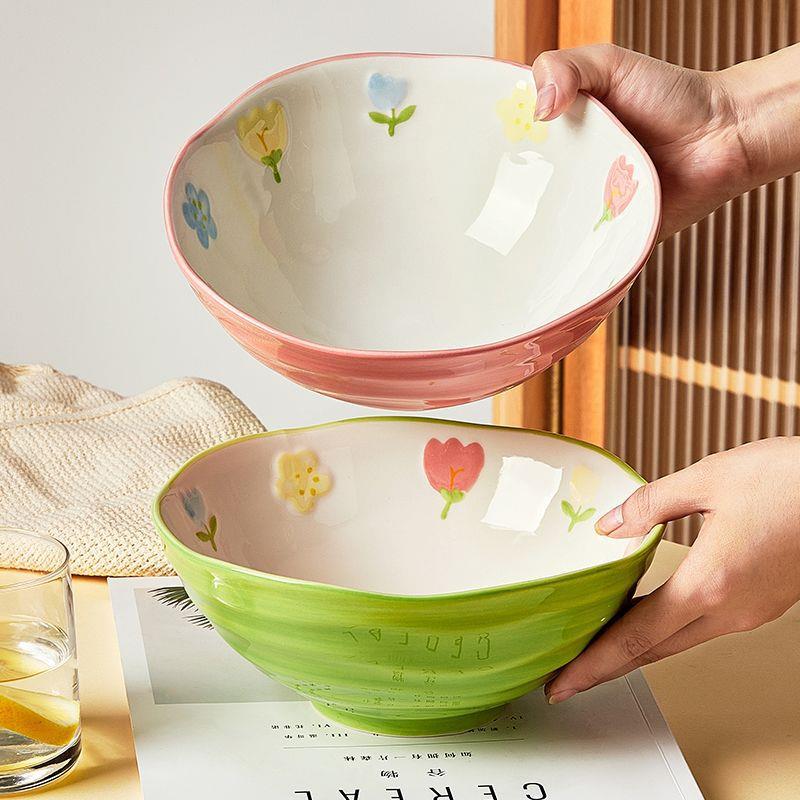 8寸陶瓷汤面碗斗笠拉面碗家用2022新款螺蛳粉碗7寸汤碗大碗餐具