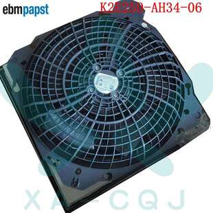 德国EBM进口风机 K2E250-AH34-06 机柜机箱散热风扇230V 0.43A
