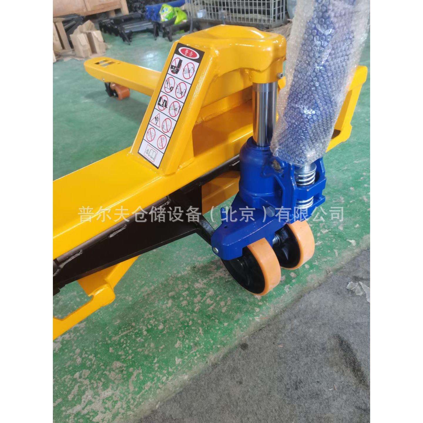 加宽5吨地牛手动托盘搬运车液压叉车手推车大吨位
