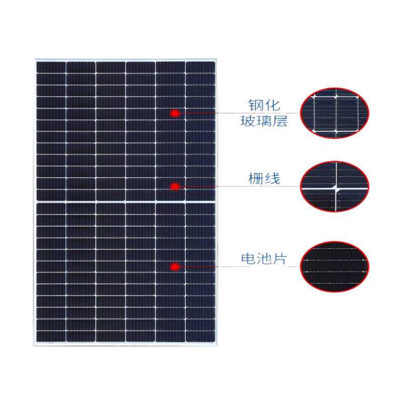 400W/450W单晶硅太阳能板电池板光伏组件发电板solar panel