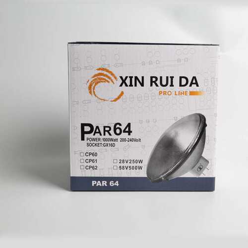 厂家直销 芯瑞达 PAR64 灯泡舞台灯光灯泡舞台摇头灯