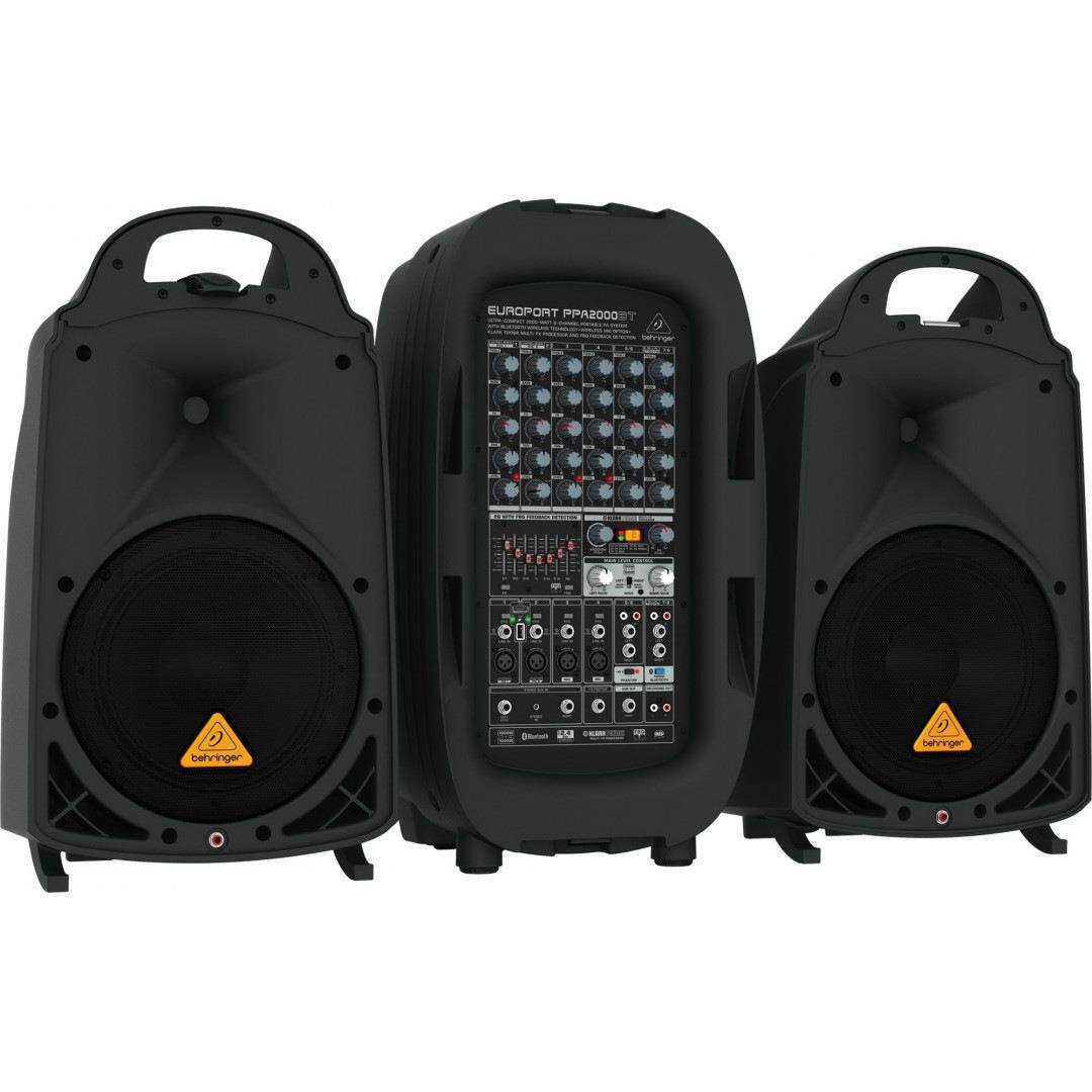 behringer PPA2000BT便携式一体化扬声器便携式音响系统