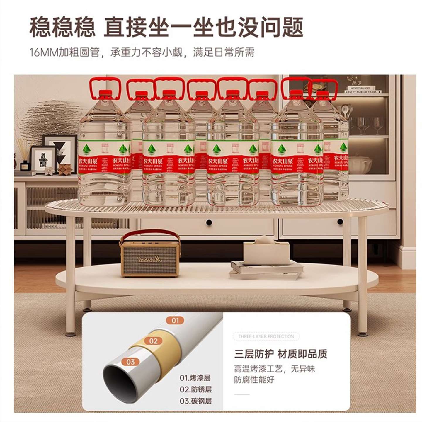 玻璃茶几小桌子客厅家用玻璃桌喝茶桌简易家具小户型咖啡桌矮桌子