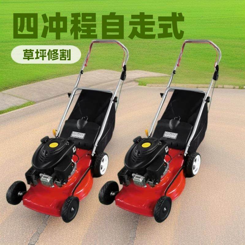 四冲程大马力手推式草坪机校园公园草坪自走式修剪机汽油除草机,鲜花速递/花卉仿真/绿植园艺,割草机/草坪机,淘宝优惠券,粉丝福利购,淘宝优惠卷