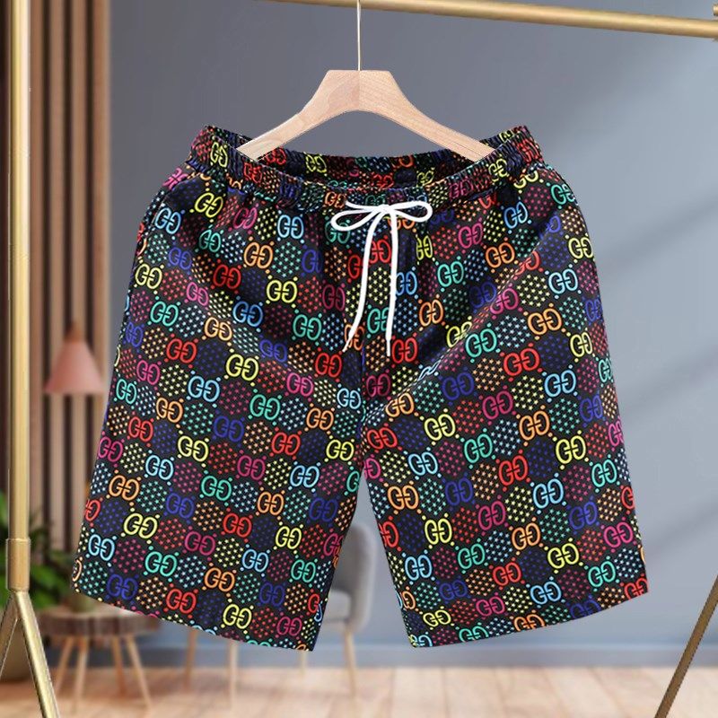 夏季冰丝休闲短裤男士修身百搭外穿中裤薄款运动速干沙滩裤五分裤,男装,短裤,淘宝优惠券,粉丝福利购,淘宝优惠卷