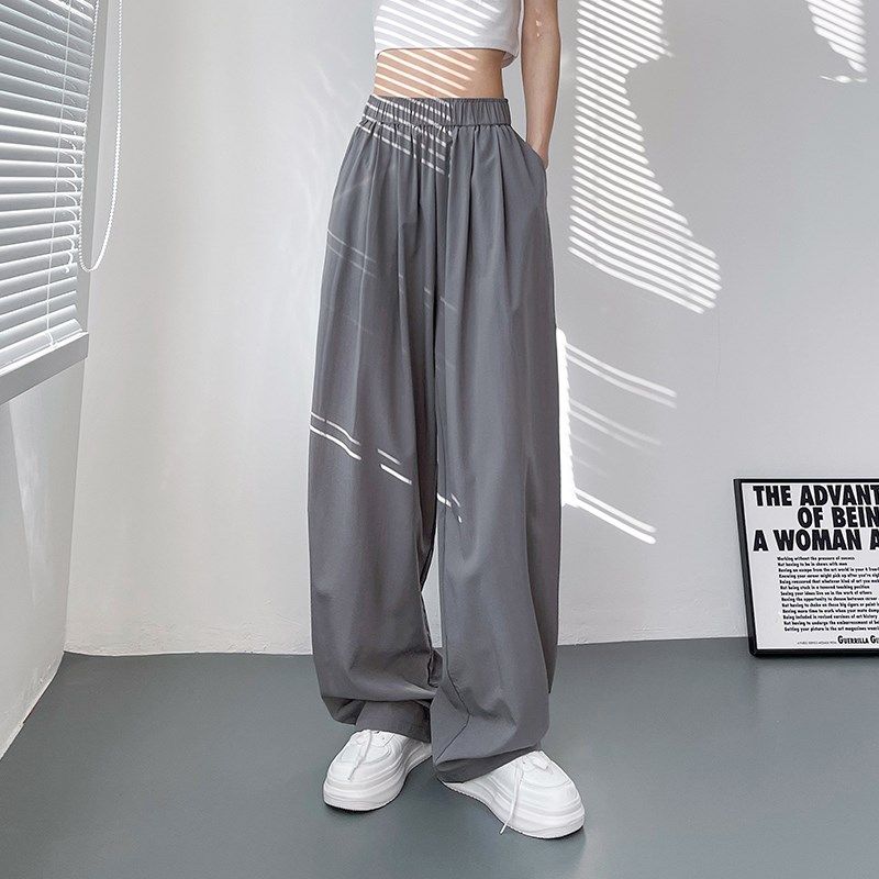 山本裤女夏季凉快大码胖mm宽松显瘦阔腿梨型身材冰丝防晒拖地裤子,女装/女士精品,大码裤装,淘宝优惠券,粉丝福利购,淘宝优惠卷