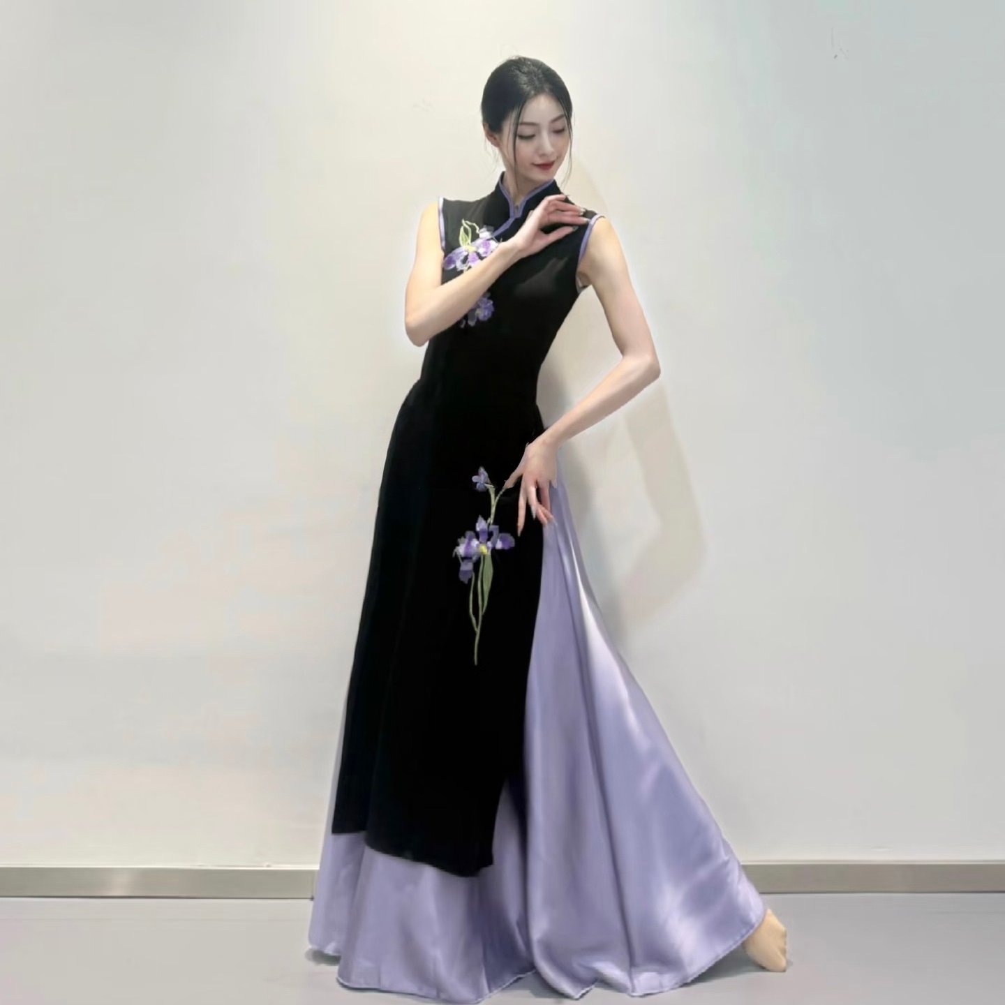 新款古典舞蹈服艺考旗袍练功服