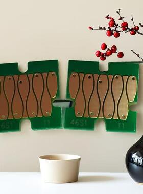 T46S墨盒芯片P700 P706欧版打印机墨盒T46S芯片 墨盒 颜料墨水