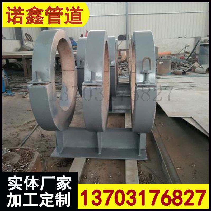 供应长输低能耗隔热滑动管托 蒸汽管道绝热固定支架 鞍式大型支座