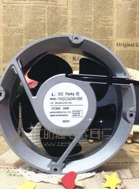 DC Parky PADC24Z4M-956 17CM 17050 24V 24W双滚珠轴承风扇
