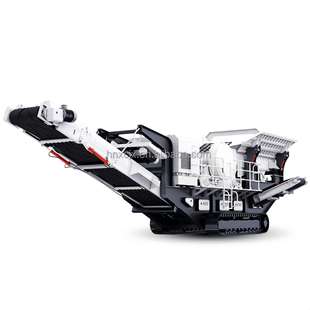 移动破碎机石块碎石机大型矿山破碎机生产线油电两用碎石机制砂机