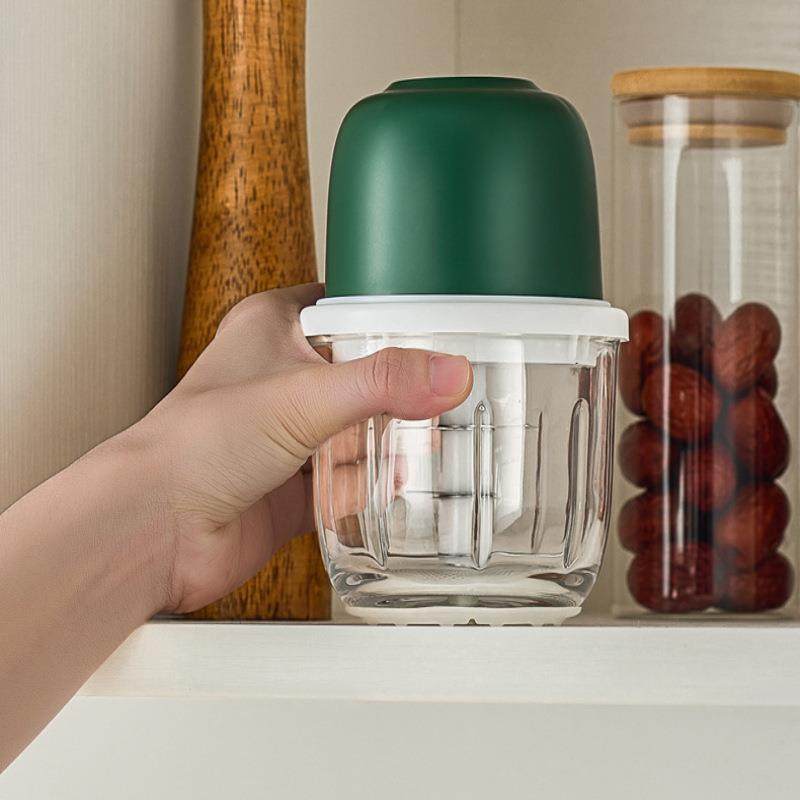 蒜泥捣蒜器电动打蒜器搅蒜器蒜蓉拉蒜家用大蒜末搅碎机绞万百