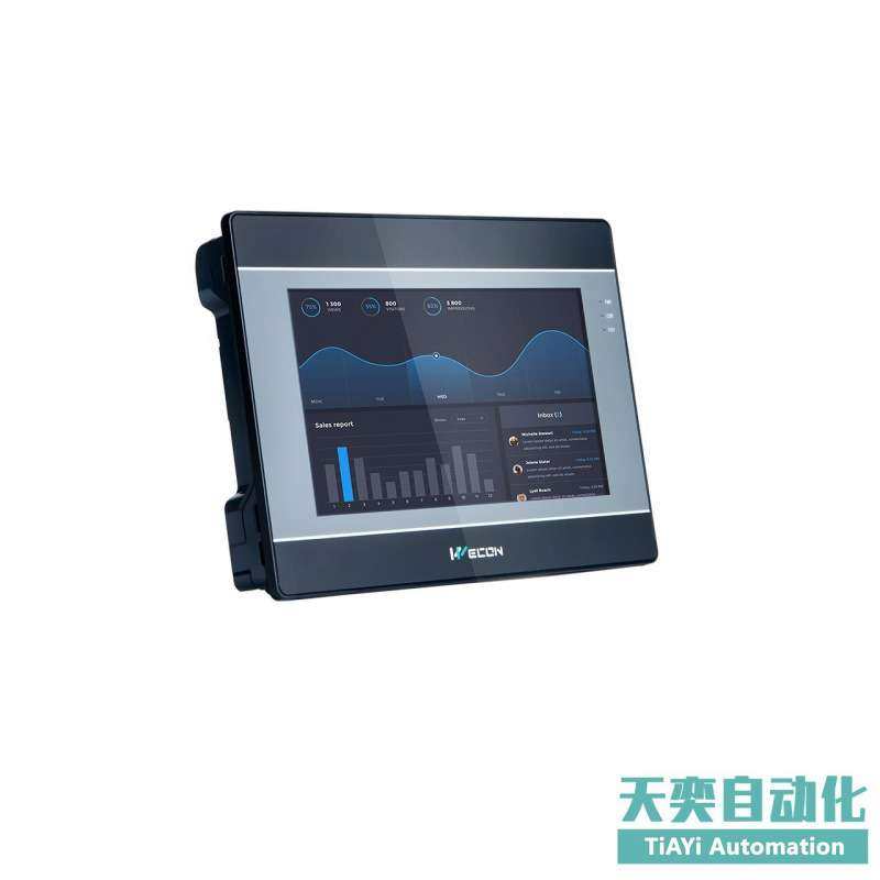 全新维控7寸/10寸触摸屏IN1071 Wecon人机界面组态串口彩色液晶