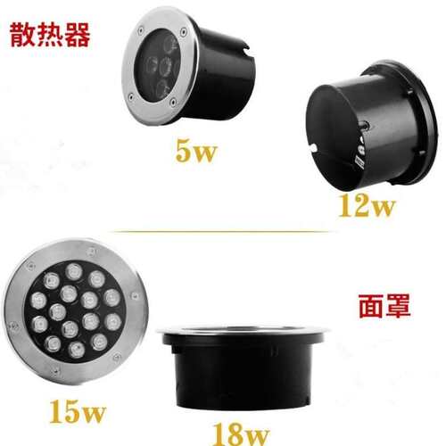 景观公园地埋灯户外防水嵌入式埋地射灯瓷砖地面广场花园庭院地灯
