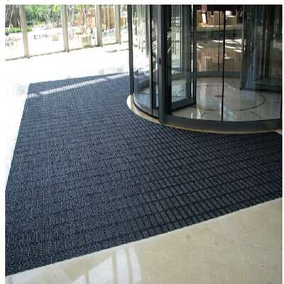 商用酒店室外防滑地垫 波曼刮尘吸水拼装式地垫酒店大门除尘地毯