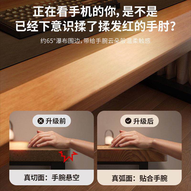 纯实木电脑桌台式卧室家用书桌学生学习写字桌子成人公桌台